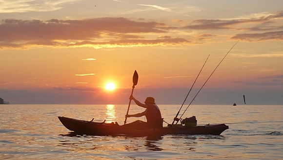 kayak fishing